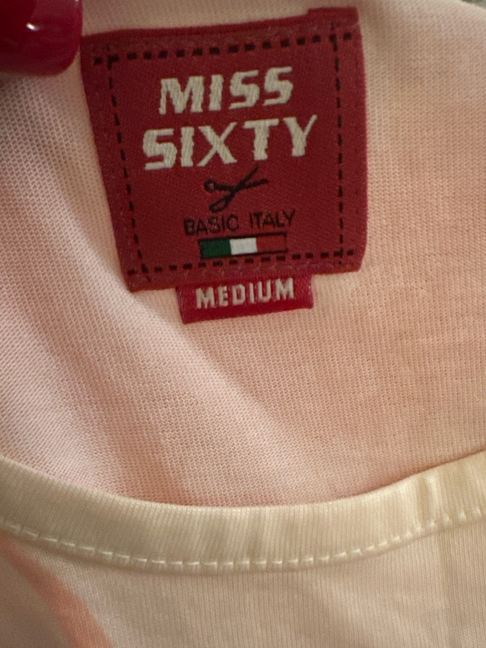 Miss Sixty Vintage Colorful Tongue and ice cream Graphic Sleeveless Top - Picture 8 of 8